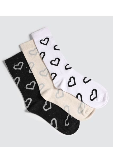 Medias Para Mujer Caña Larga Color Pack X Marca Ostu #40980172