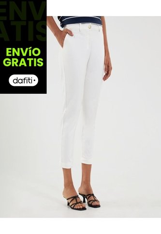 Pantalón Para Mujer Capri Color Arena Marca Ostu #40070771 Ostu