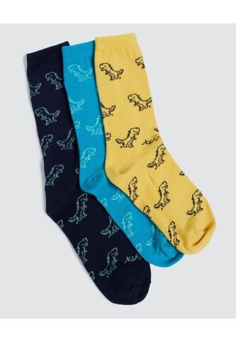 Medias Infantil Niño Tobillera Color Negro Marca Ostu #80980092 Ostu