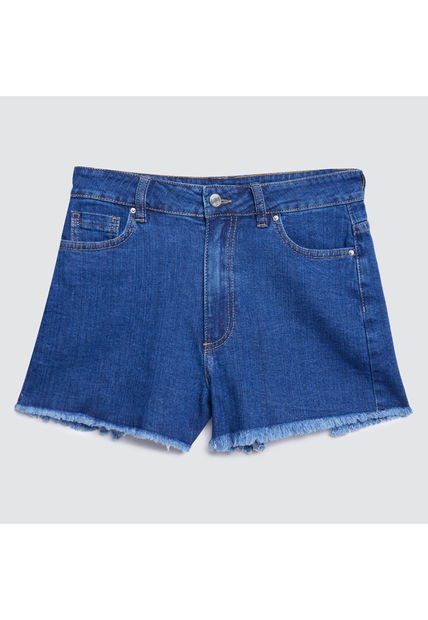 Short Para Mujer  Color Azul  Marca Ostu #40190249