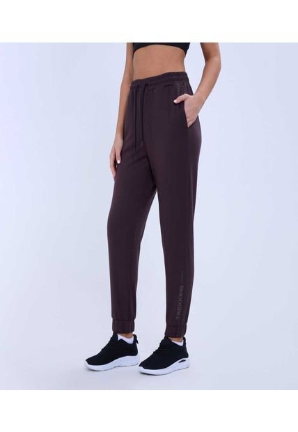 Pantalon Para Mujer Jogger Color Café  Marca Ostu #40070726