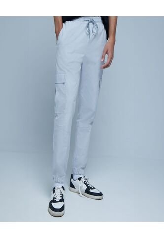 Pantalon Para Hombre Jogger Color Gris  Marca Ostu #60070354 Ostu