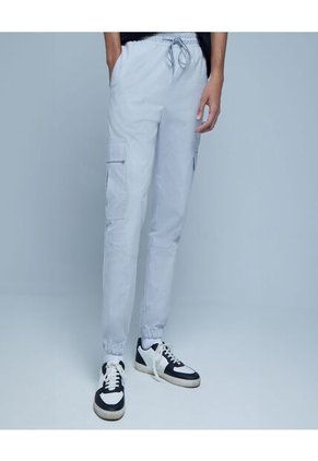 Pantalon Para Hombre Jogger Color Gris  Marca Ostu #60070354