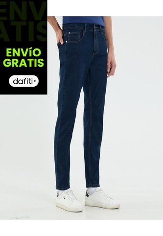 Jean Para Hombre Carrot Color Azul Marca Ostu #60160433 Ostu