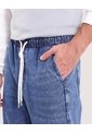 Jean Jogger Relax Fit  Para Hombre Azul Ostu de Ostu