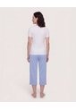 Pijama Capri Sweet Relax  Para Mujer Azul Ostu de Ostu