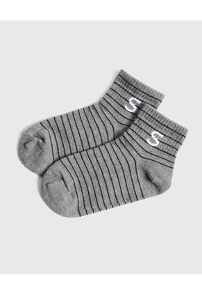 Medias Infantil Niño Tobillera Color Negro Marca Ostu #80980150