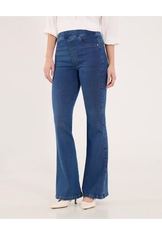 Jean Para Mujer Jeggings Flare Color Azul Marca Ostu #40160614 Ostu