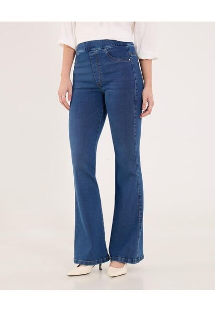 Jean Para Mujer Jeggings Flare Color Azul Marca Ostu #40160614