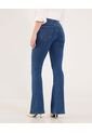 Jean Para Mujer Jeggings Flare Color Azul Marca Ostu #40160614 de Ostu