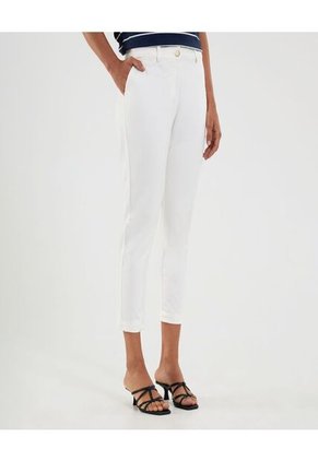 Pantalón Para Mujer Capri Color Arena Marca Ostu #40070771