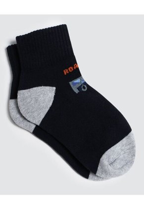 Medias Infantil Niño Invisible Color Negro Marca Ostu #80980109