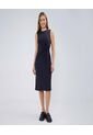 Vestido Para Mujer Manga Sisa Color Negro Marca Ostu #40170264 de Ostu