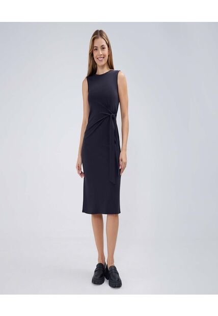 Vestido Para Mujer Manga Sisa Color Negro Marca Ostu #40170264