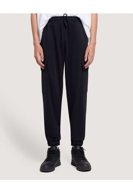Pantalon Para Hombre Jogger Color Negro Marca Ostu #60070345