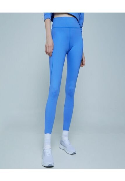 Leggins Para Mujer Largo Color Azul  Marca Ostu #40230507
