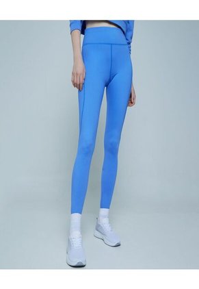 Leggins Para Mujer Largo Color Azul  Marca Ostu #40230507