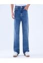 Jean Para Hombre Loose Color Azul Medio Marca Ostu #60160410 de Ostu