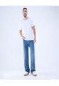 Jean Para Hombre Loose Color Azul Medio Marca Ostu #60160410 de Ostu