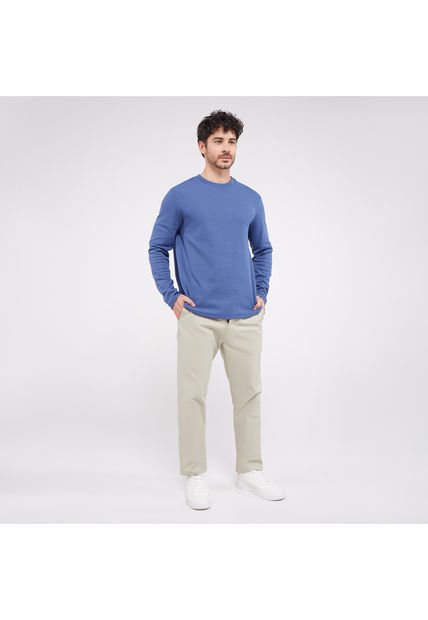 Pantalon Para Hombre Chino Color Beige Marca Ostu #60070219