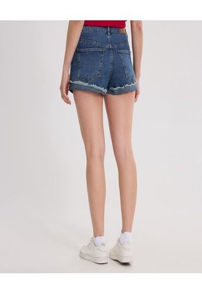 Short Para Mujer Relax Color Azul Marca Ostu #40190341