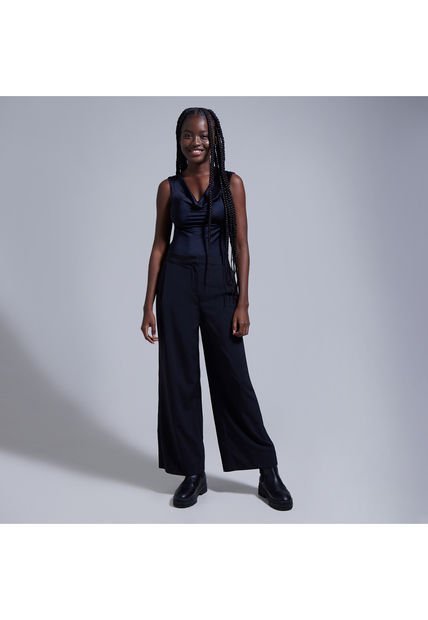 Pantalon Para Mujer  Color Negro Marca Ostu #40070510