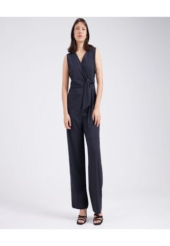 Enterizo Para Mujer Manga Sisa Color Negro Marca Ostu #40320068 Ostu