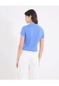 Polo  Para Mujer Manga Corta Color Azul Marca Ostu #40110186 de Ostu