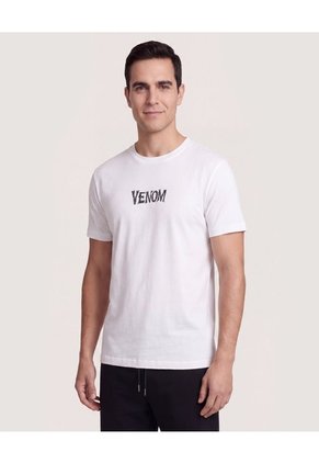 Camiseta Venom Shadow Art Para Hombre Crema Ostu