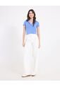 Polo  Para Mujer Manga Corta Color Azul Marca Ostu #40110186 de Ostu