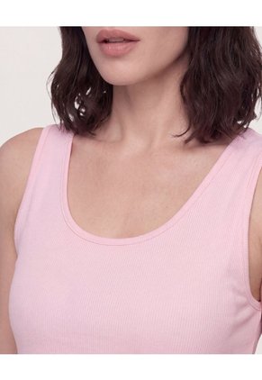 Pijama Textura Suave  Para Mujer Rosado Ostu