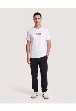 Camiseta Venom Shadow Art Para Hombre Crema Ostu