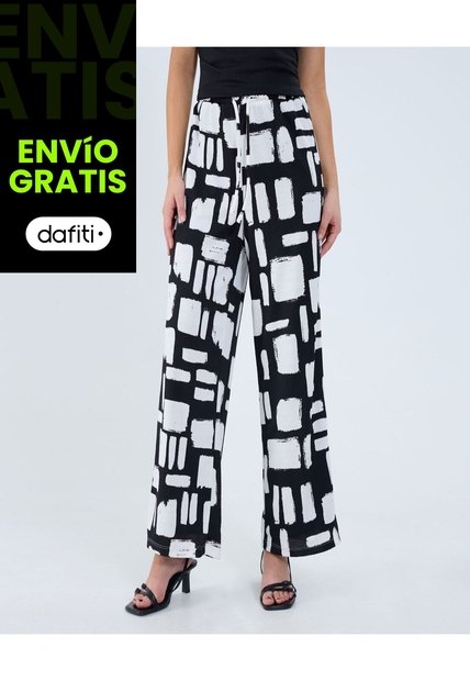 Pantalón Para Mujer Moda Color Negro Marca Ostu #40070782