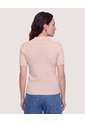 Polo Tejida Aura Natural  Para Mujer Camel Ostu de Ostu