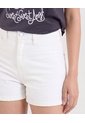 Short Mom Clean Style  Para Mujer Blanco Ostu de Ostu