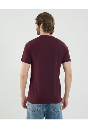 Camiseta Burdeos De Wolverine  Para Hombre #60091752 Ostu