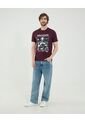 Camiseta Burdeos De Wolverine  Para Hombre #60091752 Ostu de Ostu