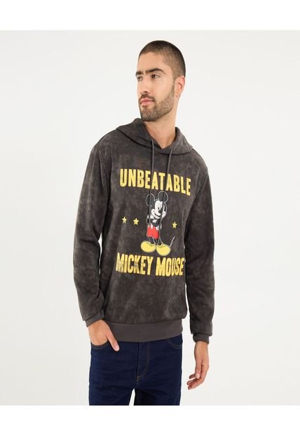 Buzo Para Hombre Hoodie Color Gris Marca Ostu #60060549
