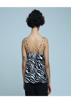 Blusa Para Mujer Manga Sisa Color Negro Marca Ostu #40120967