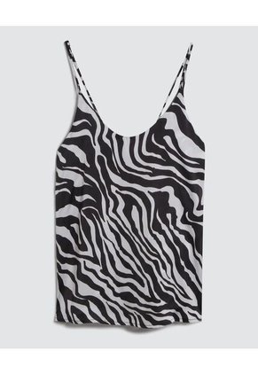 Blusa Para Mujer Manga Sisa Color Negro Marca Ostu #40120967