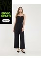 Enterizo Para Mujer Manga Sisa Color Negro Marca Ostu #40320125 de Ostu