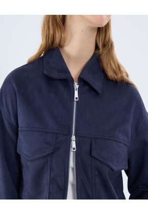 Chaqueta Para Mujer Trucker Color Azul Marca Ostu #40080238