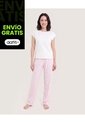 Pijama Rayas Comfort  Para Mujer Crudo Ostu de Ostu