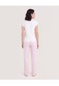 Pijama Rayas Comfort  Para Mujer Crudo Ostu de Ostu