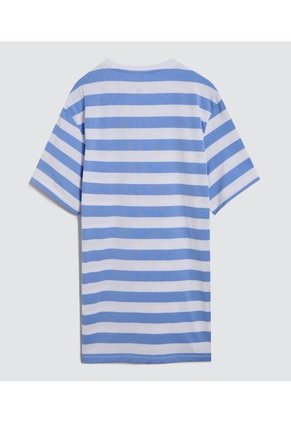 Camiseta Para Hombre Manga Corta Color Azul  Marca Ostu #60091230