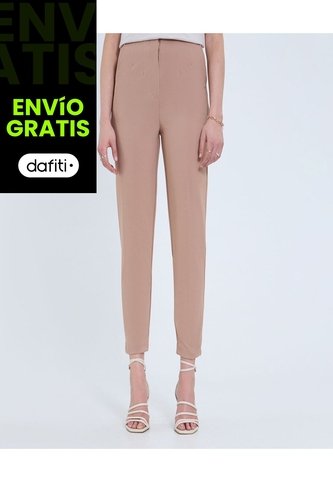 Pantalón Para Mujer Moda Color Camel Marca Ostu #40070740 Ostu