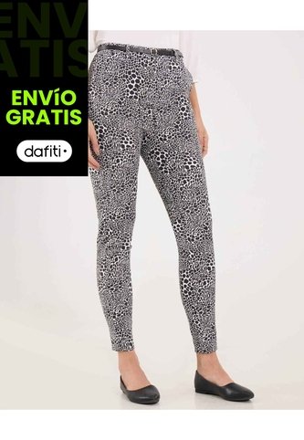 Pantalón Para Mujer Chino Color Negro Marca Ostu #40070765 Ostu