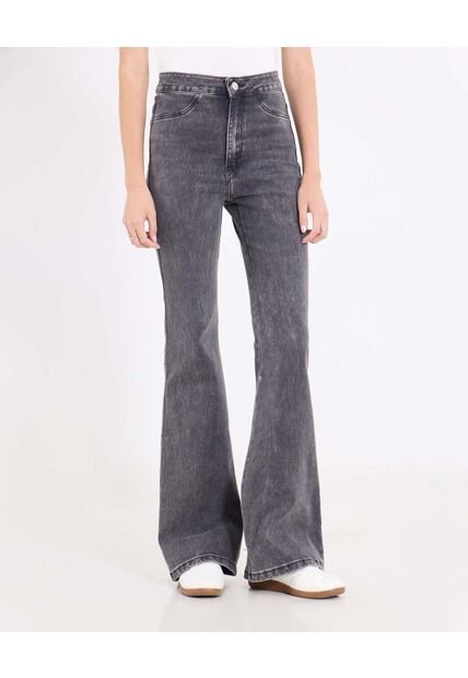 Jean  Para Mujer Jeggings Flare Color Negro Marca Ostu #40160615