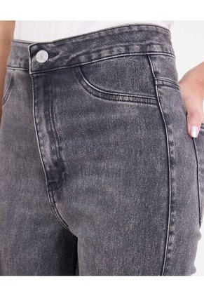 Jean  Para Mujer Jeggings Flare Color Negro Marca Ostu #40160615