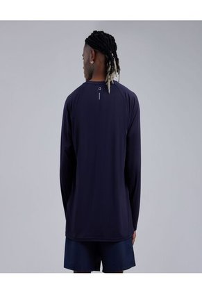 Camiseta Para Hombre Manga Larga Color Azul  Marca Ostu #60091082